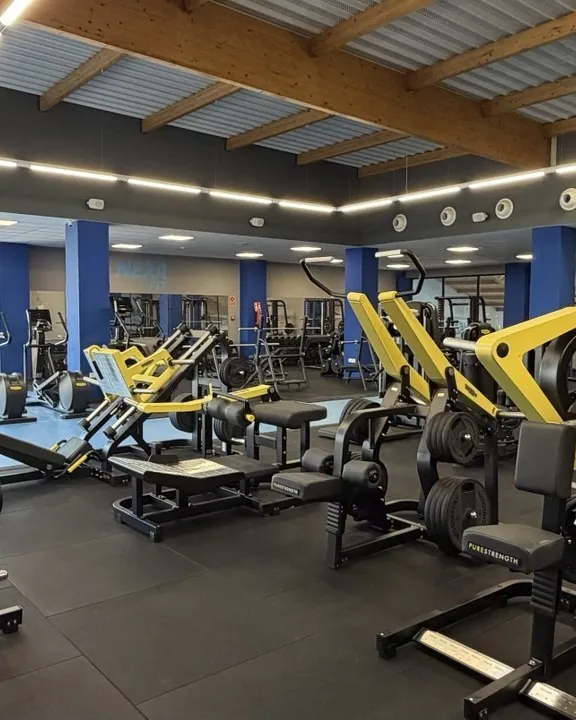 Sala de musculación del centro deportivo