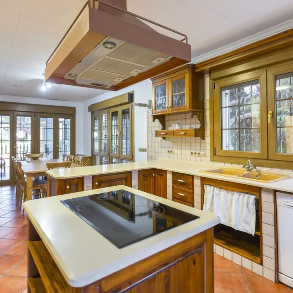 Cocina equipada del chalet